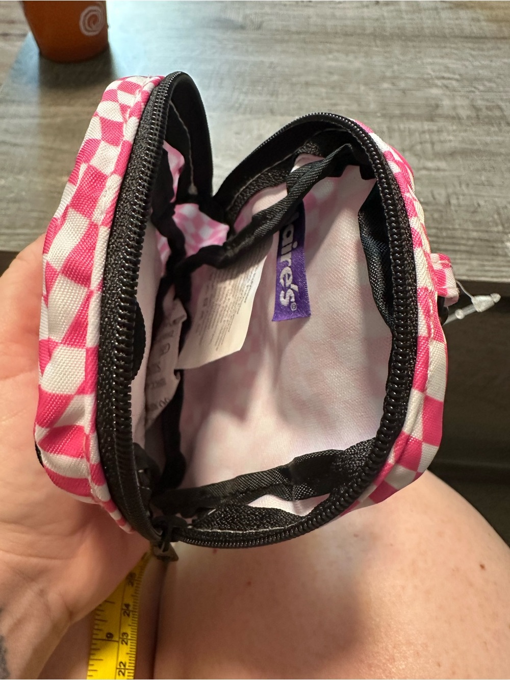 Pink and White Backpack Keychain NWT - Picture 5 of 7